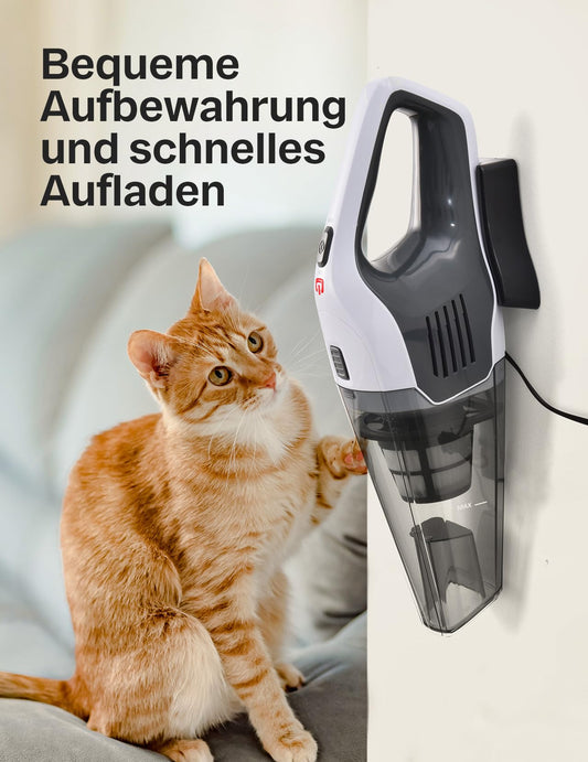 Kabelloser Handstaubsauger – Leistungsstark & Tragbar