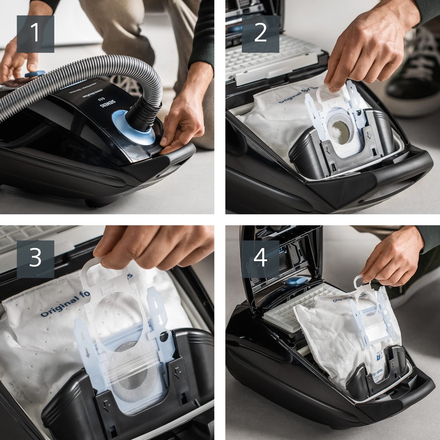 Siemens Q5.0 Extreme SilencePower Staubsauger – Schwarz